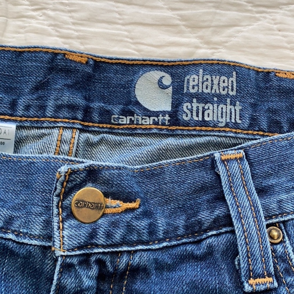 Carhartt Jeans Men’s Size 36 x 30 - Picture 4 of 6